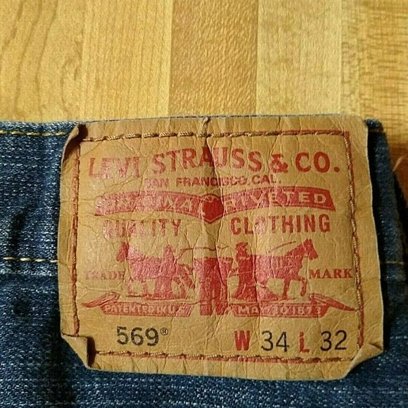 Levi's 569 Jeans Men's Size 34 x 32 Loose Straight - Picture 8 of 9